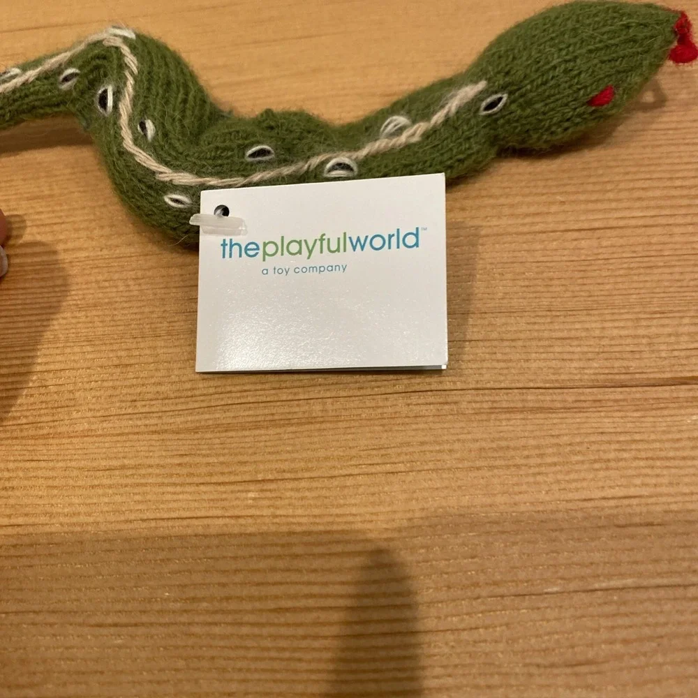 NWT Snake Finger Puppet Alpaca‎ 2006 NOS